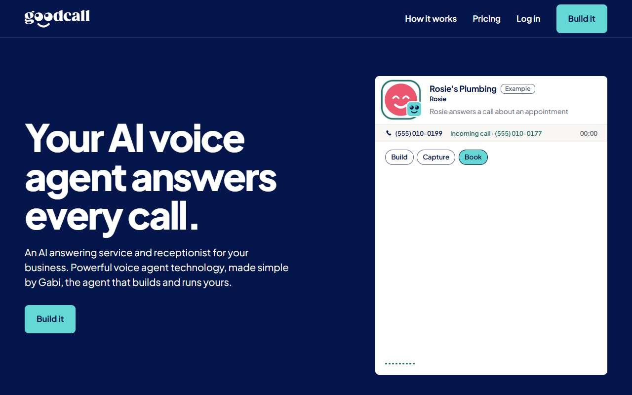 Goodcall website