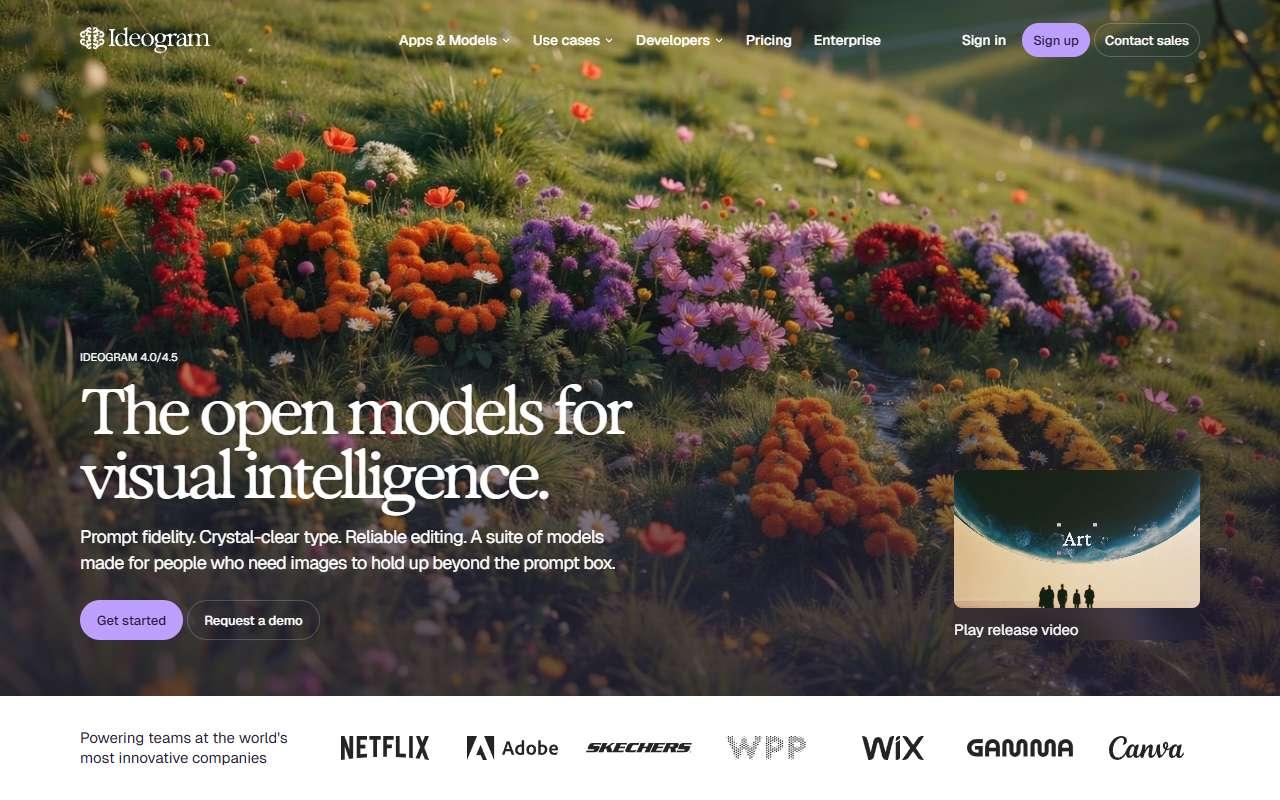 Ideogram website
