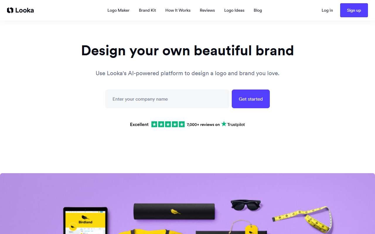 Looka website