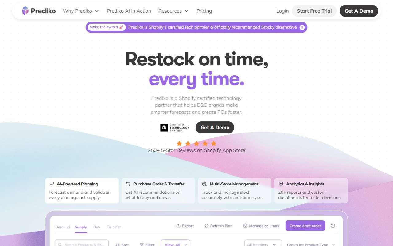Prediko website