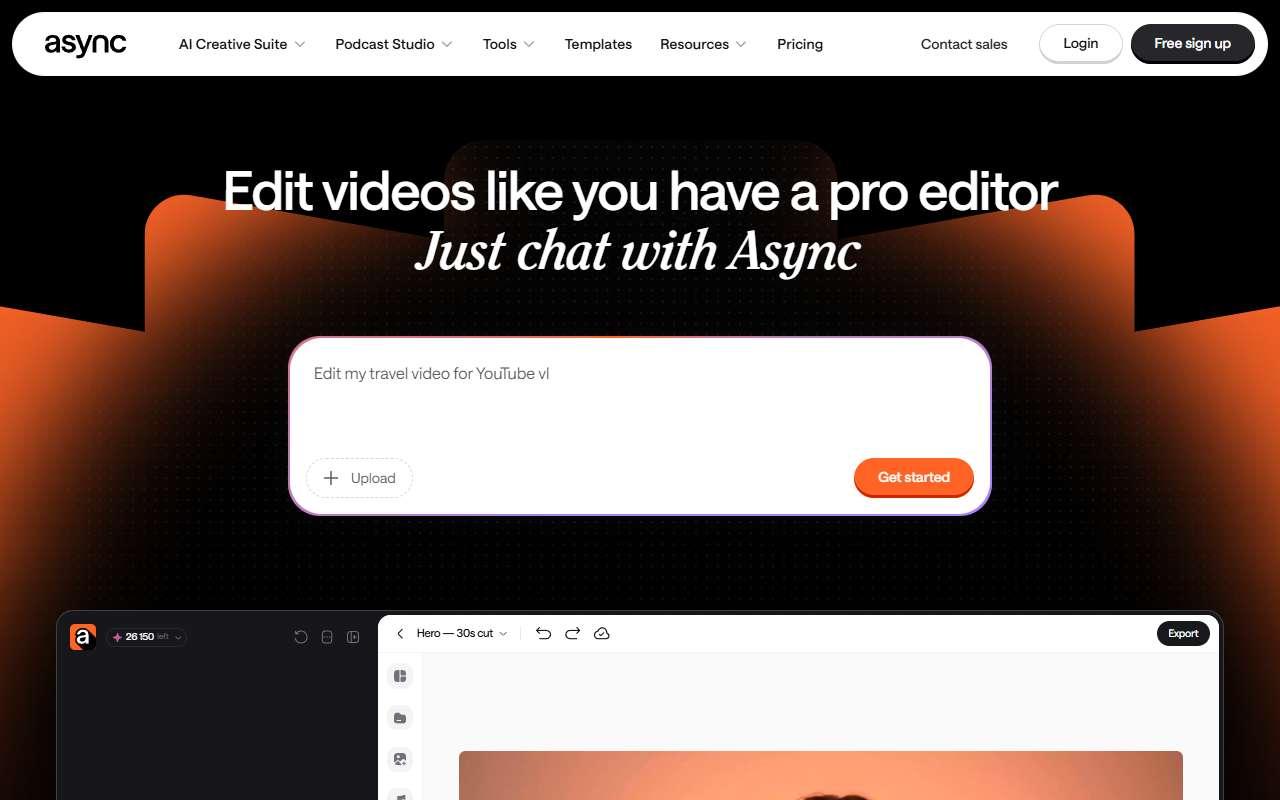 Async (formerly Podcastle) website