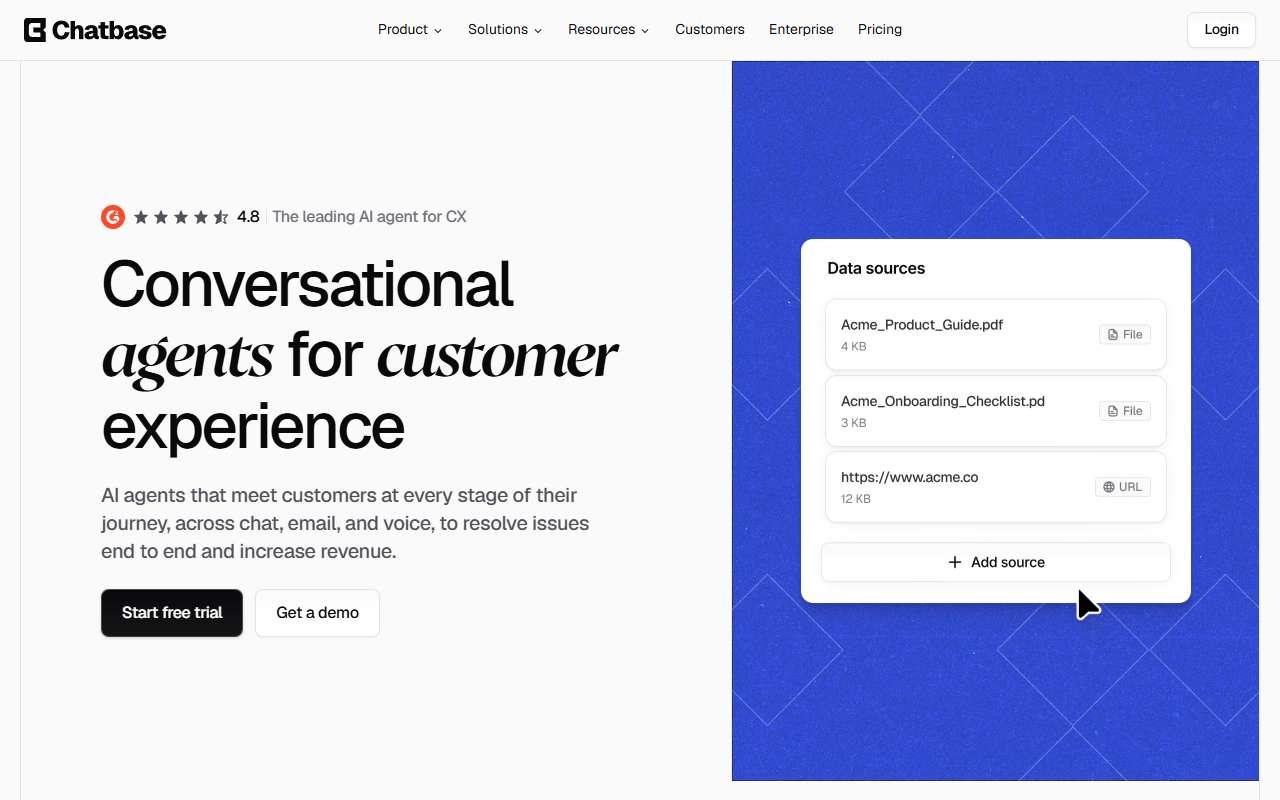 Chatbase website