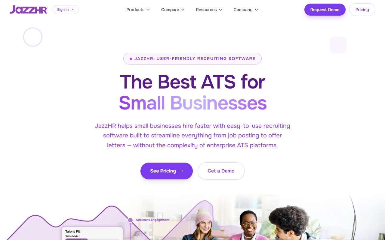 JazzHR website