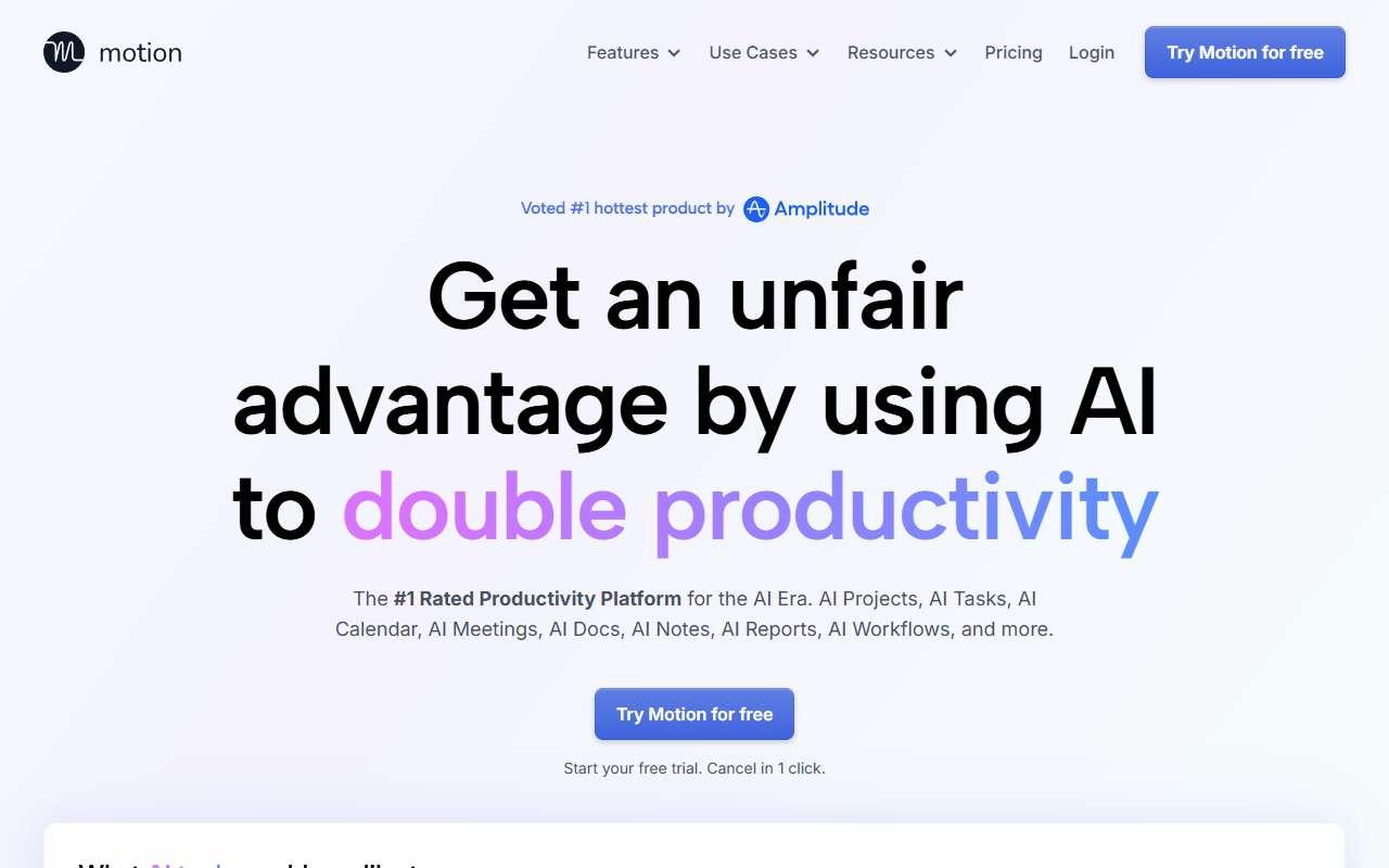 Motion website