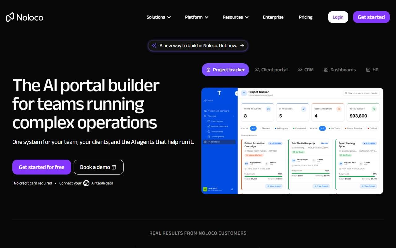 Noloco website