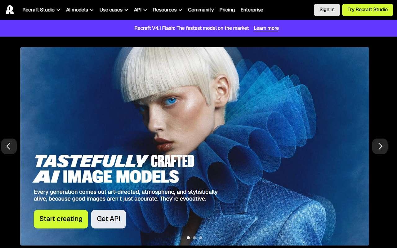 Recraft website