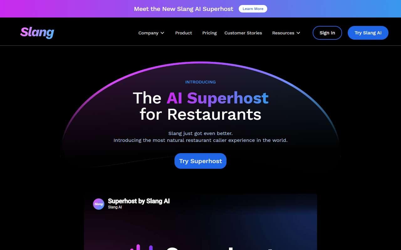 Slang.ai website